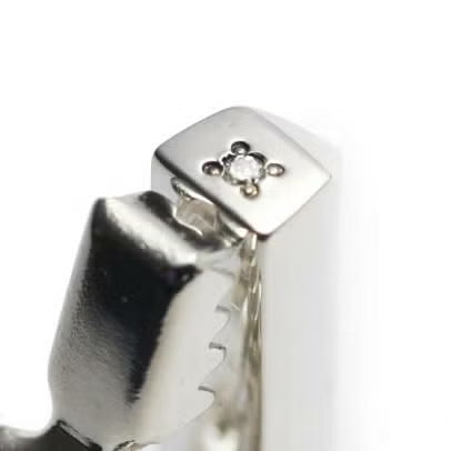 Diamond Studded Tie Pin