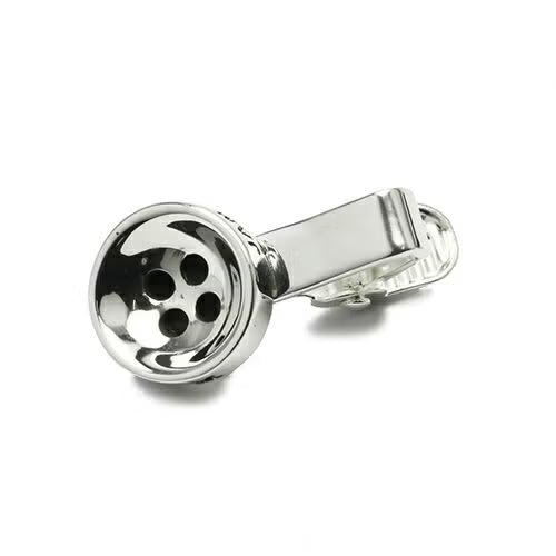 Diamond Button Tie Pin