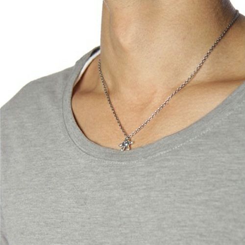 Mickey Mouse Hand Necklace - Silver
