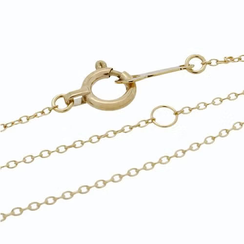 Mickey Mouse Brown Diamond Necklace - 10K Yellow Gold