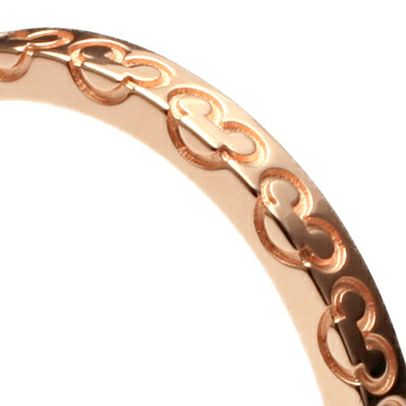 Mickey Mouse Love Ring S - Pink Gold (Ring & Matching)