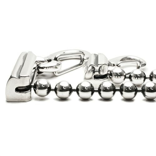 Type AB Ball Wallet Chain NEW TYPE (Blood Type) -Silver 925-