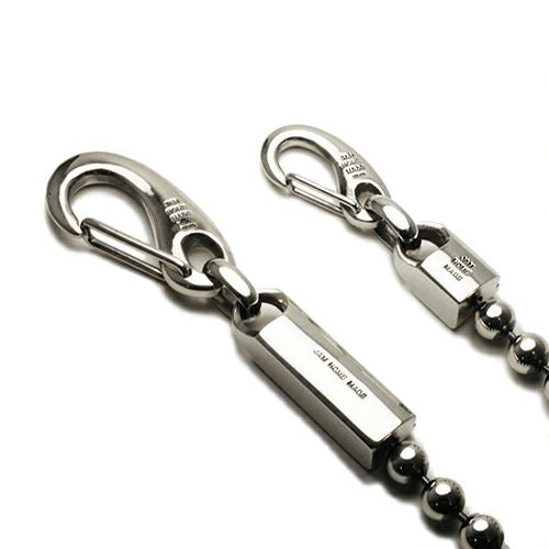 Type AB Ball Wallet Chain NEW TYPE (Blood Type) -Silver 925-