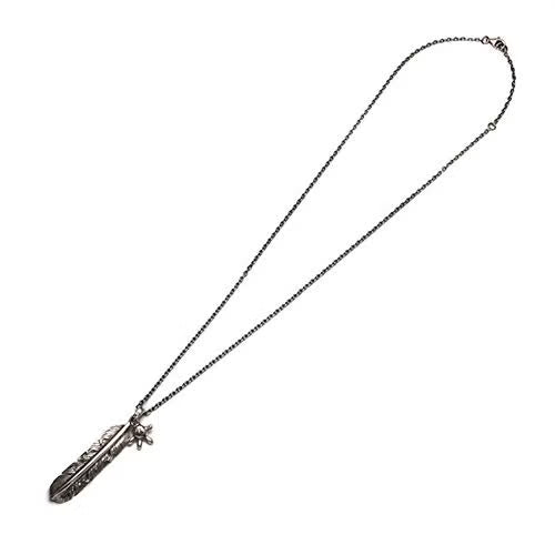Mickey Mouse Hand & Feather Necklace