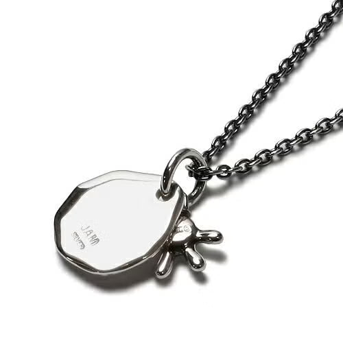 Mickey Mouse Hand & Plate Necklace