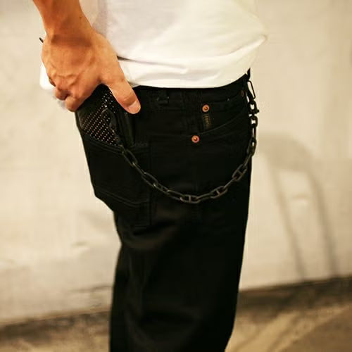 Marine Chain Wallet Chain S - NOIR -