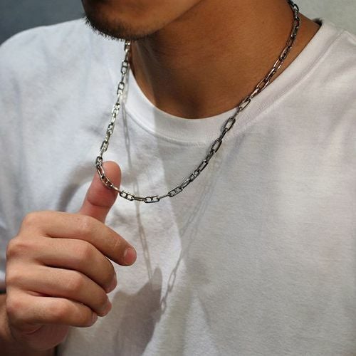 Marine Chain Bracelet & Necklace - 925 Silver