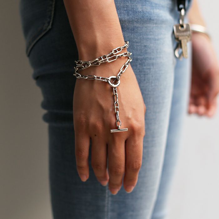 Marine Chain Bracelet & Necklace - 925 Silver