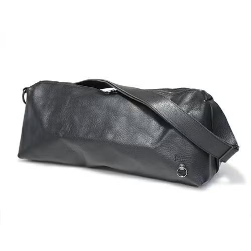 Arizona Leather One Shoulder Bag L - Black