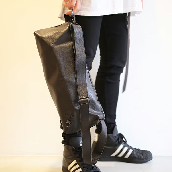Arizona Leather One Shoulder Bag L - Black