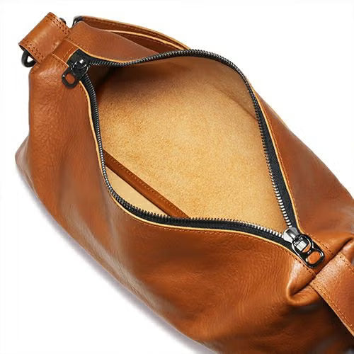 Arizona Leather One Shoulder Bag M - Brown