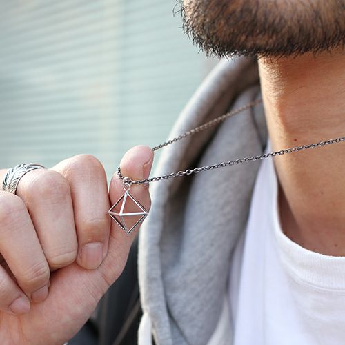 Skeleton Stud Necklace
