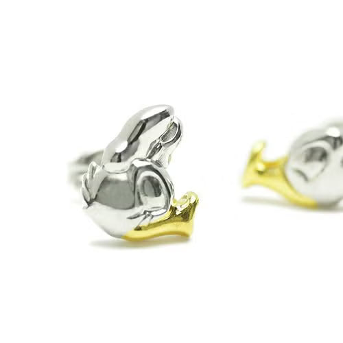 唐纳德和黛西亲吻耳环/亲吻耳环(双耳)