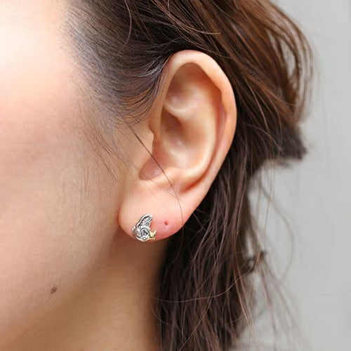 唐纳德和黛西亲吻耳环/亲吻耳环(双耳)