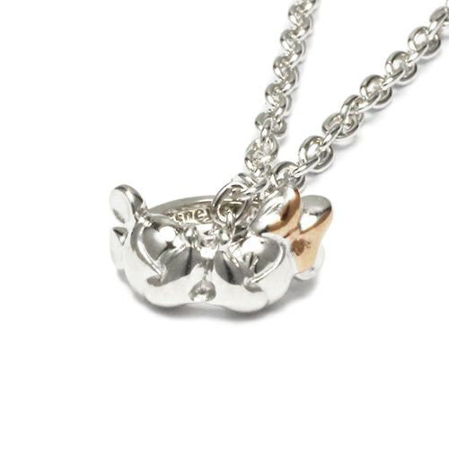 Mickey Mouse & Minnie Mouse Mwah Necklace / Kiss Necklace