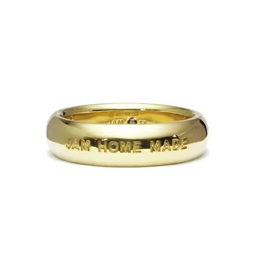 Round-Profile Ring (Size M) - Gold