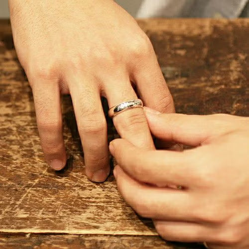 Round-Profile Ring (Size M) - Gold