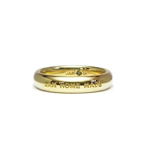 Round-Profile Ring (Size S) - Gold