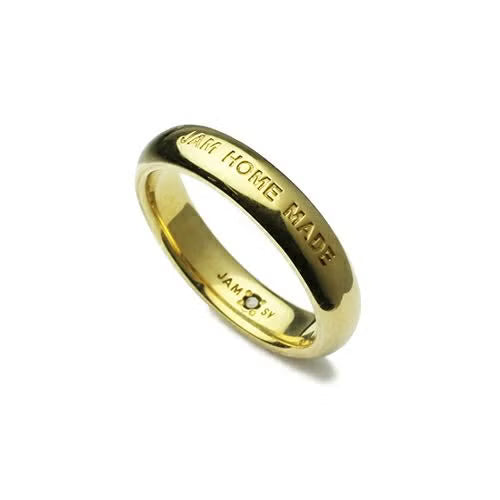 Round-Profile Ring (Size S) - Gold