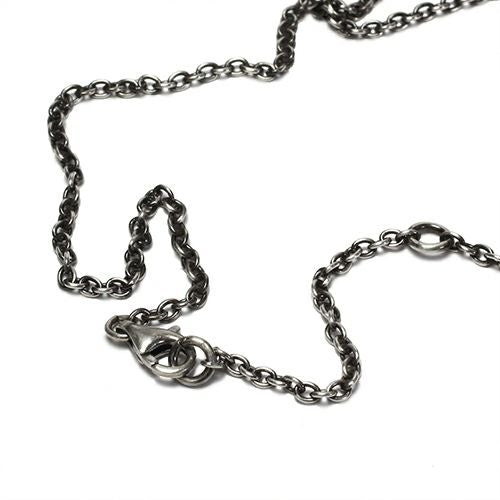 PMA Plate Necklace - Silver