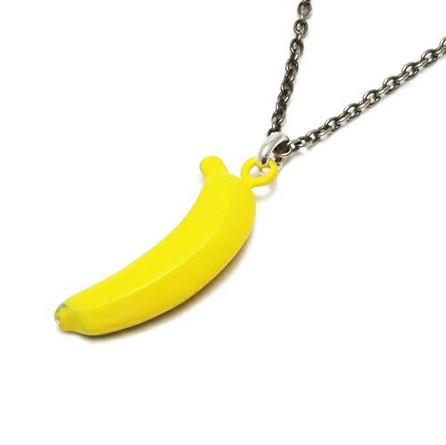 "Sonna Banana" Necklace M - Yellow