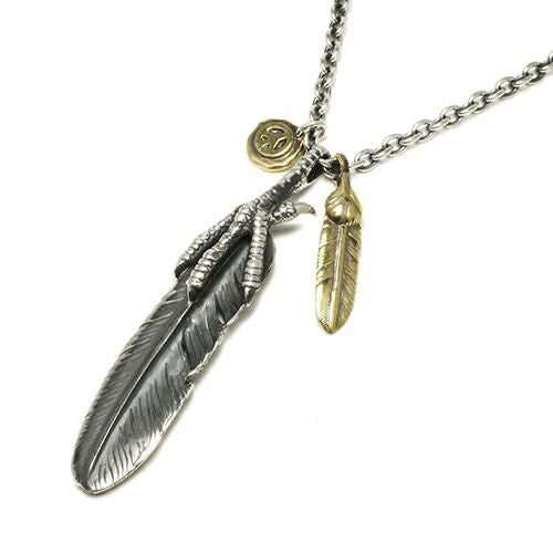 PEACE PROJECT Feather Necklace M