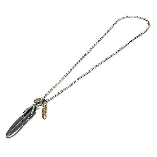 PEACE PROJECT Feather Necklace M