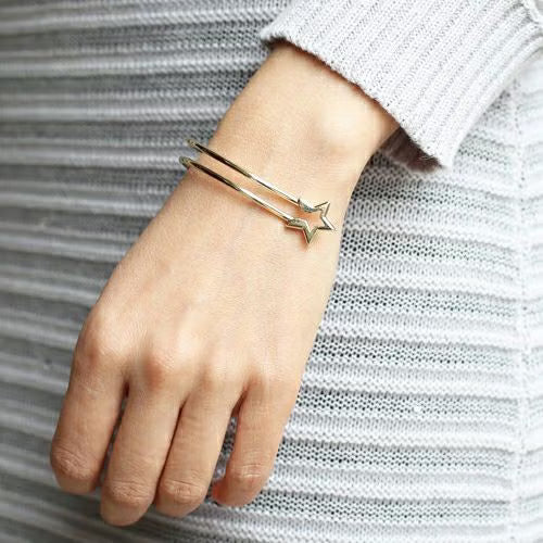 星形别针手镯
