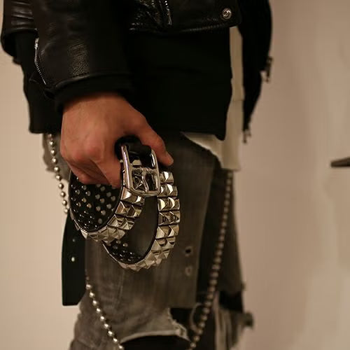 POST Studded Belt -DOUBLE-