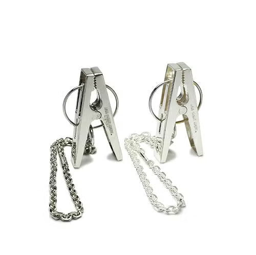 Anarchy Clothespin Glove Holder -Silver 925-