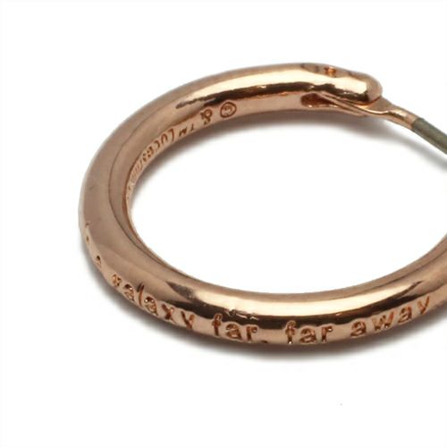 星球大战™介绍信息耳环 - 粉金(单只)