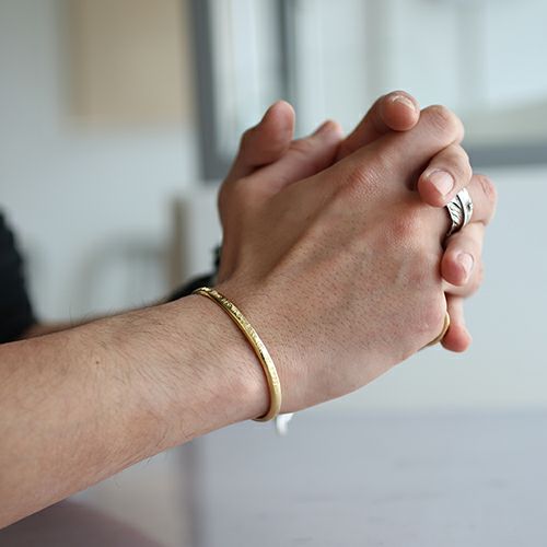 Star Wars™ Introduction Message Bangle - Gold