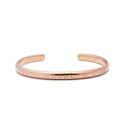 Star Wars™ Introduction Message Bangle - Pink Gold