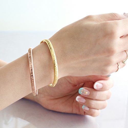 Star Wars™ Introduction Message Bangle - Gold