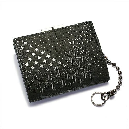 Inden - Inden-ya Birthstone Bifold Wallet/Clasp Bill Wallet, Yamanashi, Camouflage Pattern / Medium Wallet