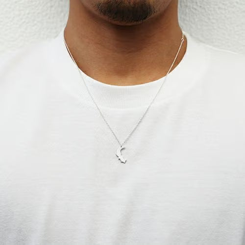 Japan Map Necklace - 47 Prefectures