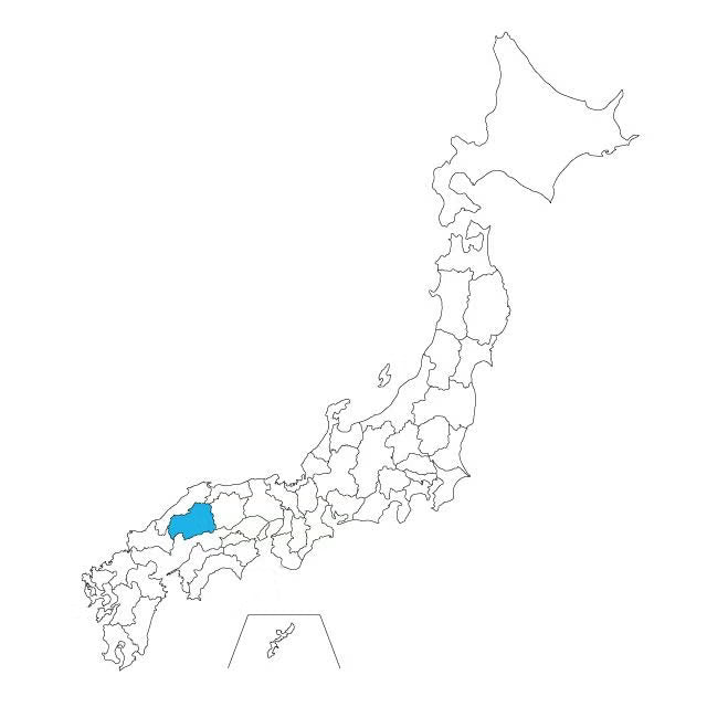 Japan Map Necklace - 47 Prefectures