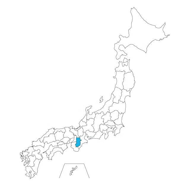 Japan Map Necklace - 47 Prefectures