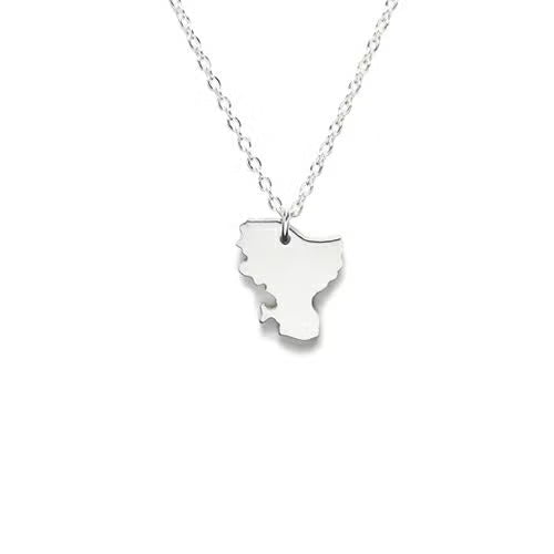 Japan Map Necklace - 47 Prefectures