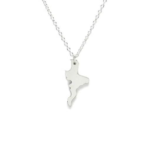 Japan Map Necklace - 47 Prefectures