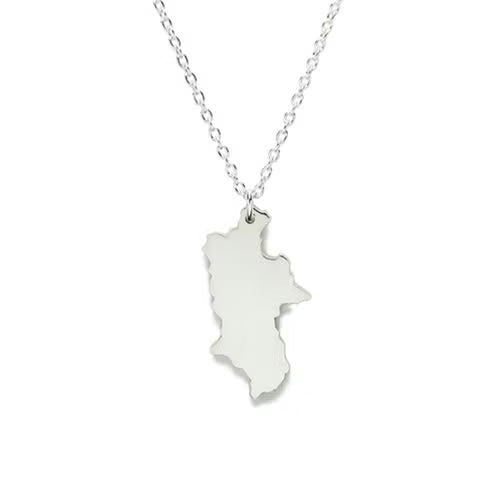 Japan Map Necklace - 47 Prefectures