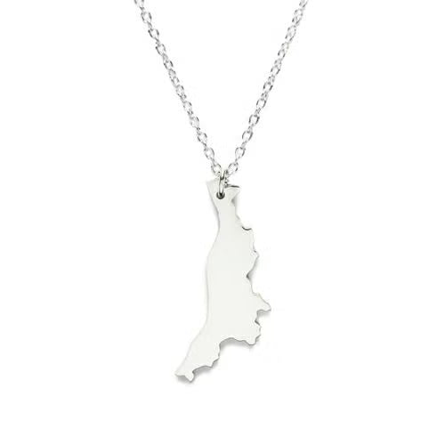 Japan Map Necklace - 47 Prefectures