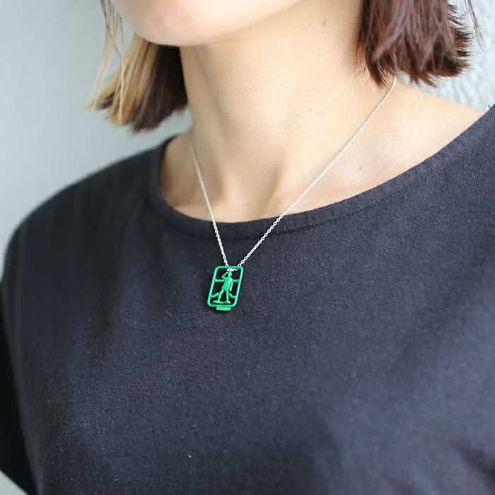 TOYSTORY Green Army Men Necklace