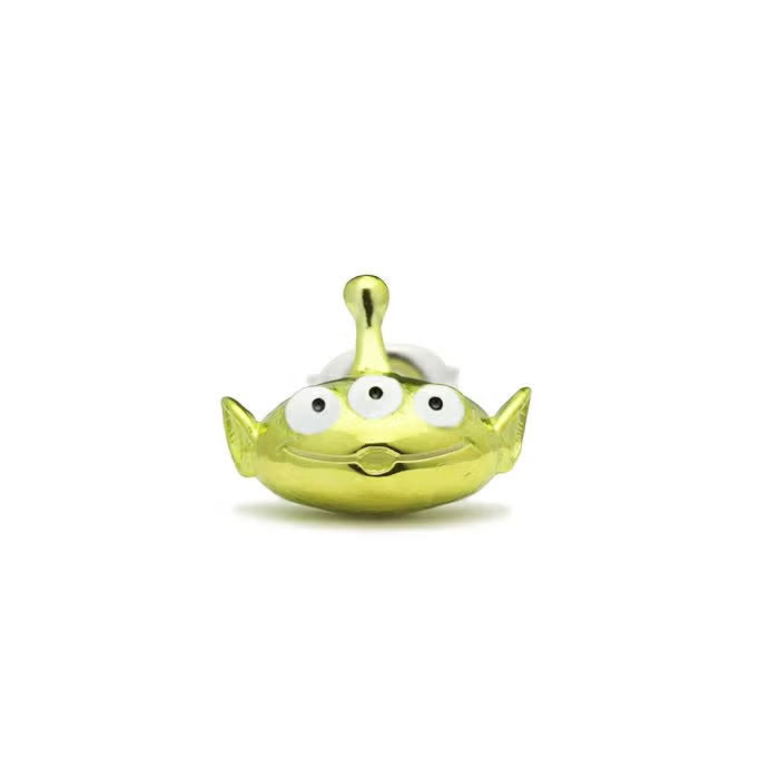 TOYSTORY Little Green Men Green Earrings (Single Ear)