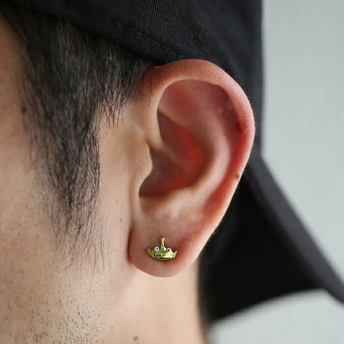 TOYSTORY Little Green Men Green Earrings (Single Ear)