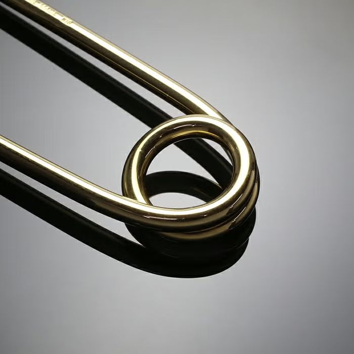 Customized Safety Pin S / Keychain - 18K Yellow Gold