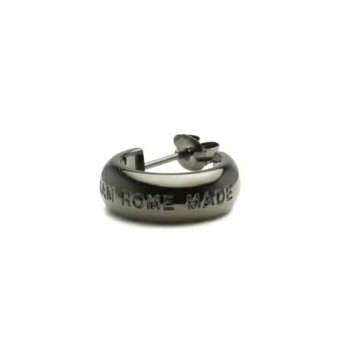 Round-Profile Earring - Black / Single Ear