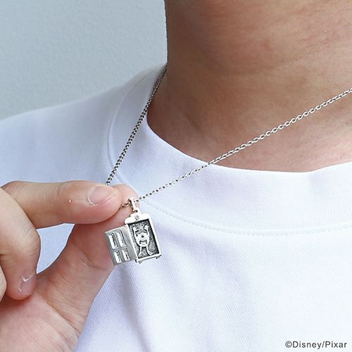 Monsters, Inc. Door Mike Necklace - Silver