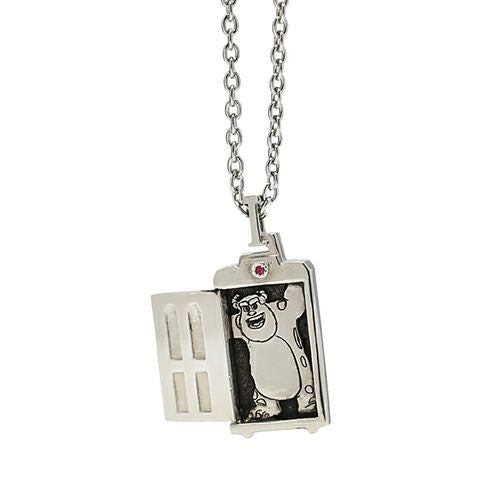 Monsters, Inc. Door Sulley Necklace - Silver
