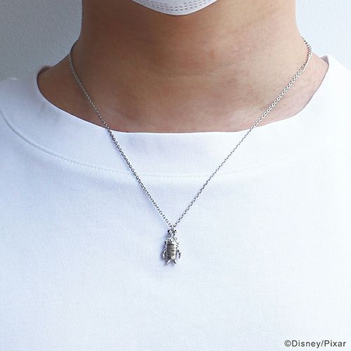 Monsters, Inc. Boo Necklace - Silver